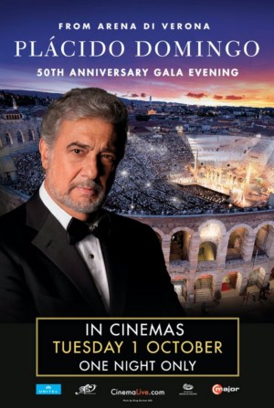 PLÁCIDO DOMINGO 50th Anniversary Gala Evening Comes To Cinemas For One Night Only Image