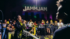 Lauren Jauregui Delivers Surprise Performance At Jammcard's JammJam in Hollywood 