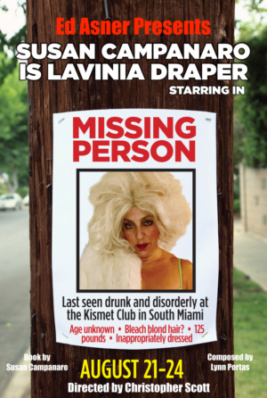 Ed Asner Presents Susan Campanaro as Lavinia Draper in MISSING PERSON Image