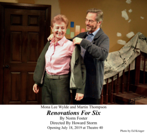 Review: RENOVATIONS FOR SIX Entertains Audiences During U.S. Premiere at Theatre 40 Image