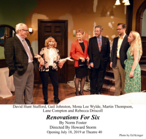 Review: RENOVATIONS FOR SIX Entertains Audiences During U.S. Premiere at Theatre 40 Image
