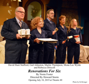 Review: RENOVATIONS FOR SIX Entertains Audiences During U.S. Premiere at Theatre 40 Image