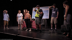 Review: Florida gets squishy in SEA LEVEL RISE: A DYSTOPIAN COMEDY at Broadway Bound Theatre Festival 