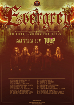 Female-Fronted Symphonic Groove Metal Band Tulip Announce Tour with Evergrey 