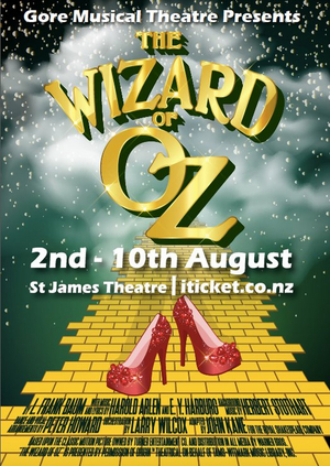 Review: THE WIZARD OF OZ at St James Theatre Gore 