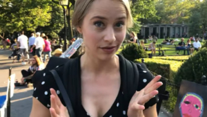 Video: Annie Sherman Goes Busking Before PIAF LIVES At The Green Room 42 Image
