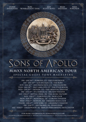 SONS OF APOLLO Announces 2020 'MMXX Tour' 