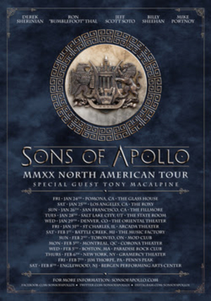SONS OF APOLLO Announces 2020 'MMXX Tour' Image