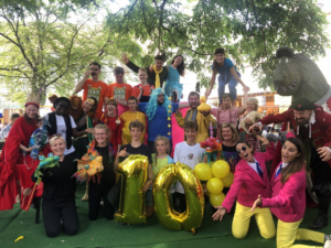 500 Primary School Children Come To The Pleasance For Free Image