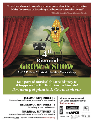 Interview: Erin Poor of GROW A SHOW: ASCAP NEW MUSICAL THEATRE WORKSHOP at the Lied Center For Performing Arts  Image