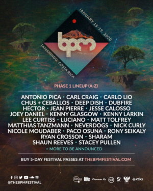 The BPM Festival: Costa Rica Announces Phase 1 Lineup 