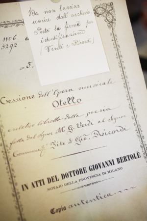 Verdi Treasures from Milan's Ricordi Archive Make U.S. Debut Image