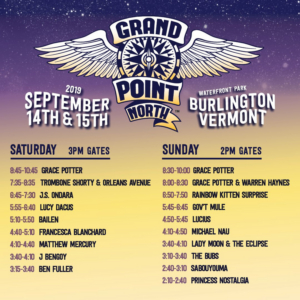 Grand Point North Announces Set Times and Art Installation Image