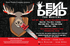 Feature: EVIL DEAD SET TO MAKE A SPLASH IN ORONO at Some Theatre Company  Image