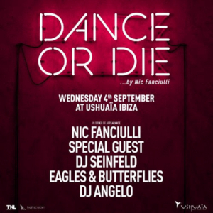 Nic Fanciulli Adds Guests for DANCE OR DIE Residency at Ushuaïa Ibiza 