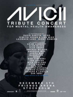 Avicii Tribute Concert for Mental Health Set For December 5 to Feature Adam Lambert, Rita Ora and More 