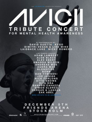 Avicii Tribute Concert for Mental Health Set For December 5 to Feature Adam Lambert, Rita Ora and More Image