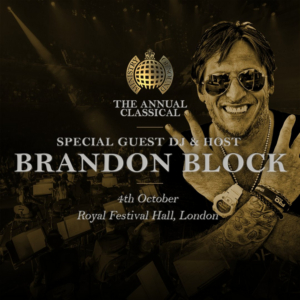 DJ Brandon Block Announced as Special Guest DJ and Host for 'The Annual Classical' 