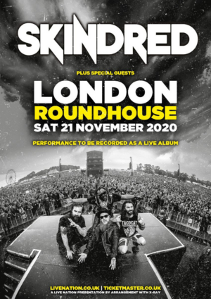 Skindred Announces One-Off Show at London's Roundhouse to Record First Live Album 