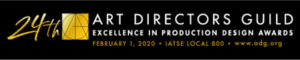 Submissions Are Now Open for THE 24th ANNUAL ART DIRECTORS GUILD AWARDS  Image