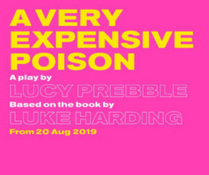 Review Roundup: A VERY EXPENSIVE POISON At The Old Vic Image
