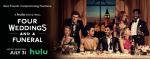 FOUR WEDDINGS AND A FUNERAL Finale Streams Wednesday, Sept. 11 Only On Hulu Image