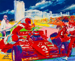 LeRoy Neiman Foundation Stages Anchor Exhibit at The Bridge's Clubhouse 