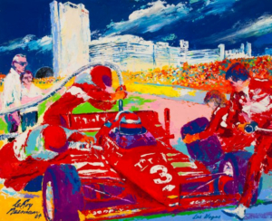 LeRoy Neiman Foundation Stages Anchor Exhibit at The Bridge's Clubhouse Image