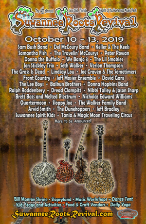 Suwannee Roots Revival Announces Bands-By-Day 