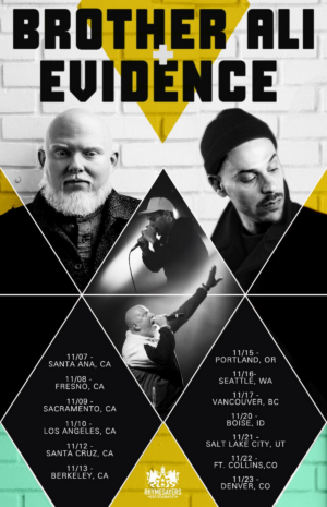 Brother Ali and Evidence Announce Co-Headlining Tour  Image