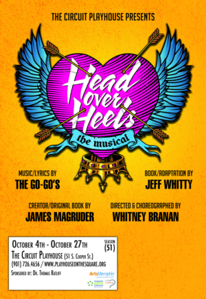 The Circuit Playhouse Brings The Beat To Memphis With Regional Premiere of HEAD OVER HEELS 