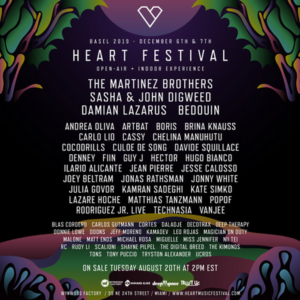Brand New 'Heart Festival' Set To Launch At Art Basel Miami 