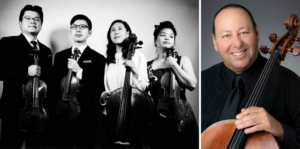 APECT Chamber Music Series Opens Season With Schubert Quintet, Featuring The Formosa Quartet And Cellist Peter Wiley 