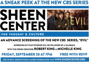 The Sheen Center to Host Exclusive Advanced Screening of New CBS Series EVIL 