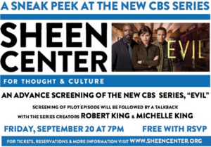 The Sheen Center to Host Exclusive Advanced Screening of New CBS Series EVIL Image
