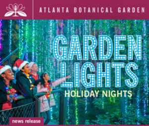 Tickets On Sale Oct. 1 For Garden Lights, Holiday Nights 