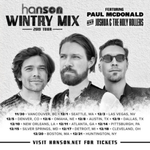 HANSON Announces the 'Wintry Mix' Tour Image