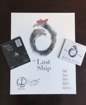 Bid To Win THE LAST SHIP Opening Night Poster Signed By Sting And More! 