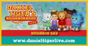 DANIEL TIGER'S NEIGHBORHOOD Launches 'Neighbor Day' Live Tour Image