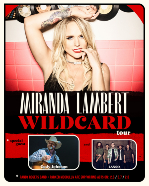 Miranda Lambert Announces Wildcard Tour 