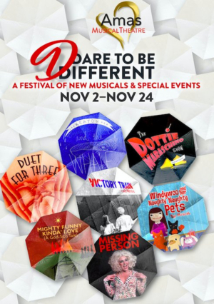 Amas Musical Theatre Presents Evening of Five Musicals, DARE TO BE DIFFERENT  Image