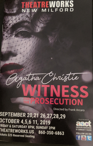 Review: WITNESS FOR THE PROSECUTION at TheatreWorks New Milford  Image