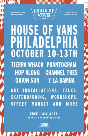 House of Vans Announces Pop-Up in Philadelphia, Oct. 10-13 