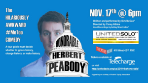THE HONORABLE HERBERT PEABODY Announces Run with United Solo 
