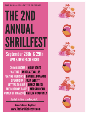 The 2nd Annual ShrillFest Features 7 New Works Image