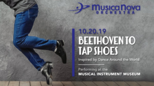 MusicaNova's Season Opens with BEETHOVEN TO TAP SHOES  Image