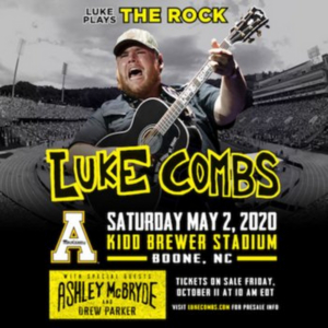 Luke Combs to Headline Appalachian State University's Kidd Brewer Stadium Image