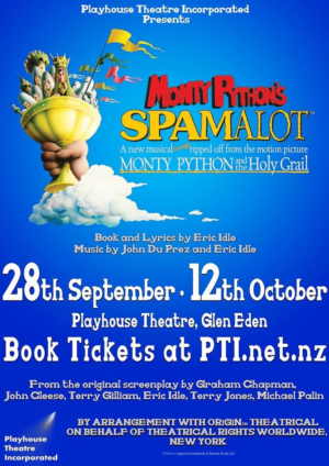 Review: SPAMALOT at Playhouse Theatre, Glen Eden, Auckland  Image