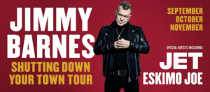 Jimmy Barnes Brings 'Shutting Down Your Town' Tour Back 