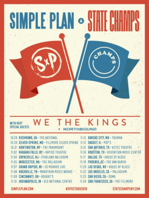 Simple Plan to Tour This Fall with State Champs & We The Kings  Image